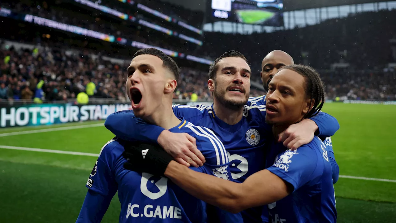 Leicester City verslaat Tottenham Hotspur in thriller