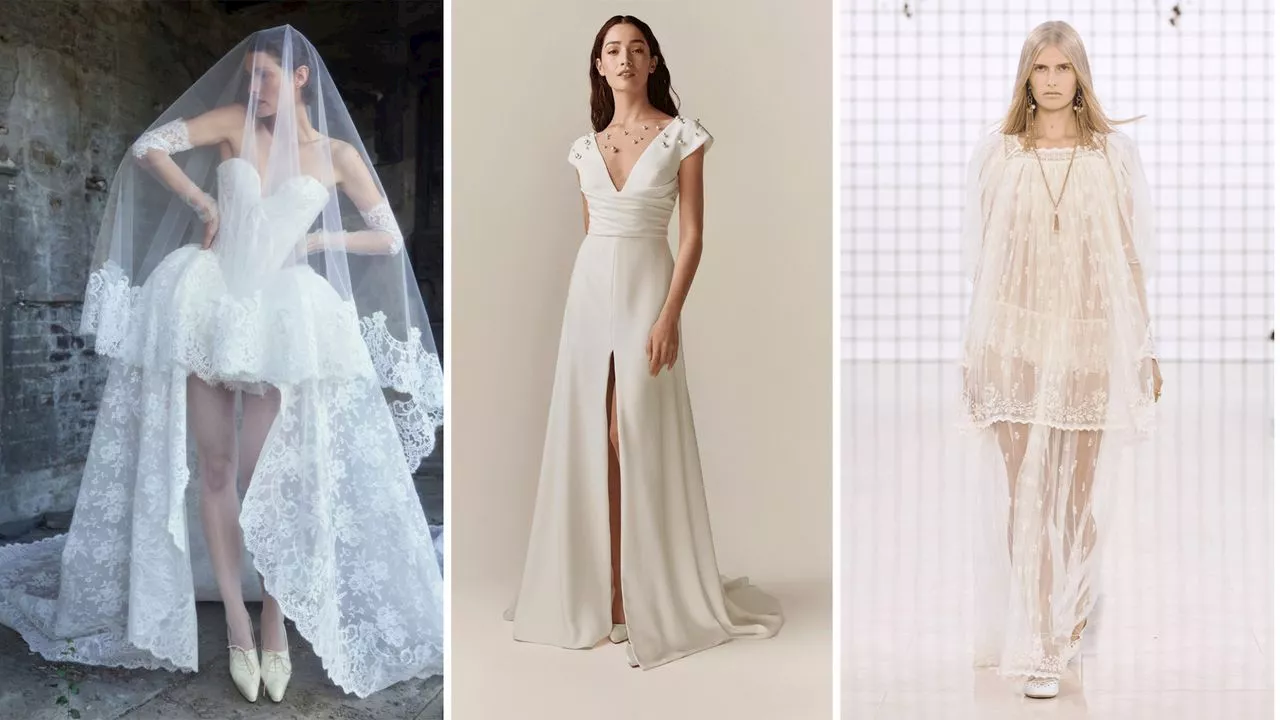 Vestidos de novia estilo boho para llevar a tu boda en 2025