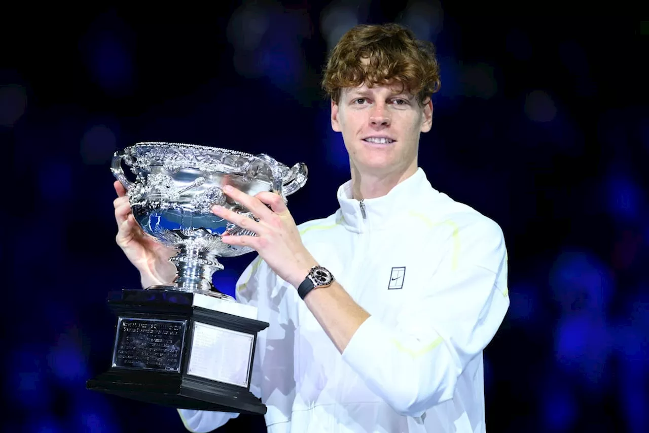 El italiano Jannik Sinner derrotó a Alexander Zverev y quedó campeón del Abierto de Australia