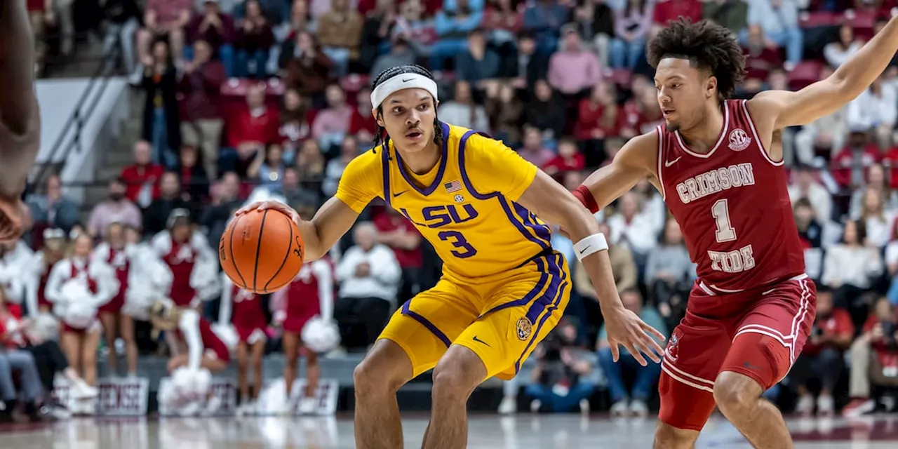 Holloway and Dioubate lead the way in No. 4 Alabama's 80-73 win over LSU