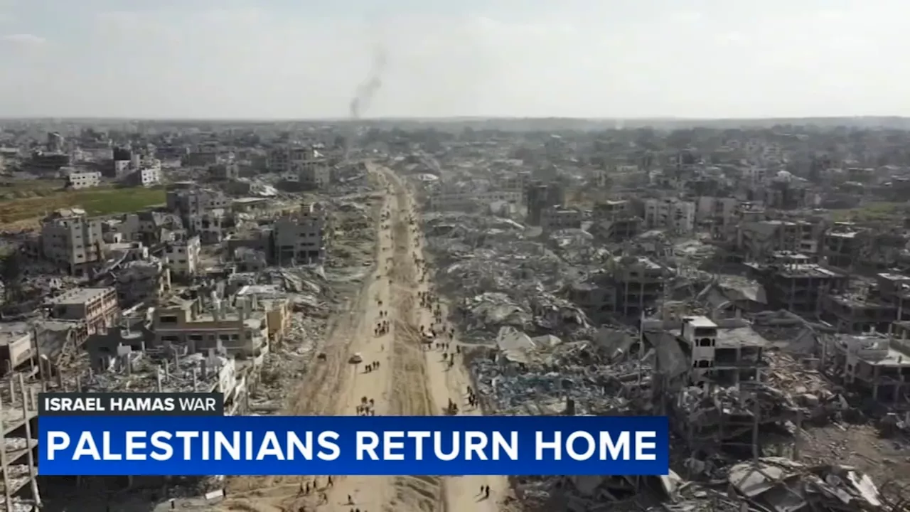 Returning to Ruin: Palestinians Face Devastated Homes as Gaza Border Reopens