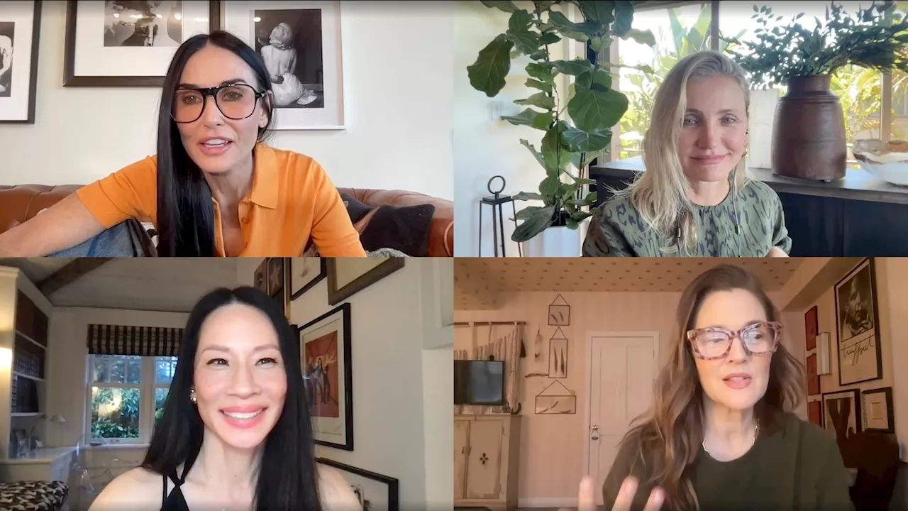 Charlie's Angels Reignite: Demi Moore, Cameron Diaz, Lucy Liu, and Drew Barrymore Discuss Moore's 'Substance' and Female Friendship