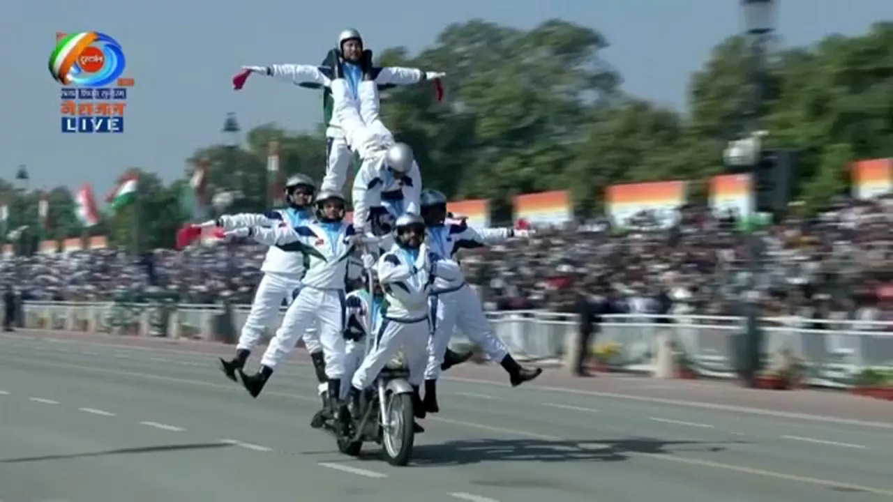 India Celebrates 76th Republic Day with Grand Parade Showcasing Military Might and Cultural Diversity