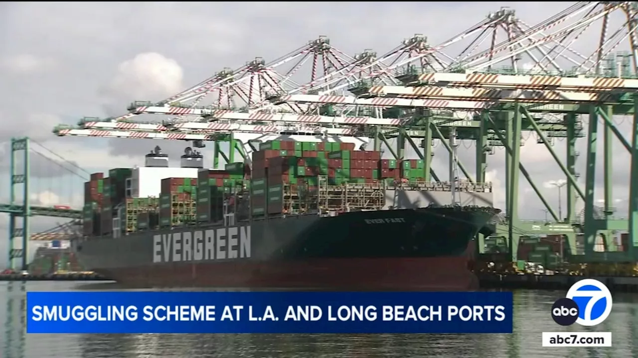 9 indicted in alleged smuggling scheme at Los Angeles and Long Beach ports