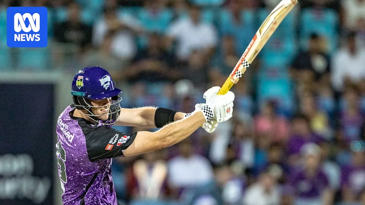 Mitchell Owen lifts the Hobart Hurricanes to a maiden BBL crown with equal-fastest Big Bash century