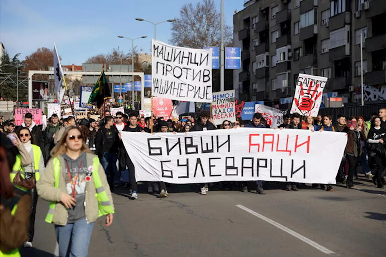 Belgrado, nuovi proteste studentesche contro il governo