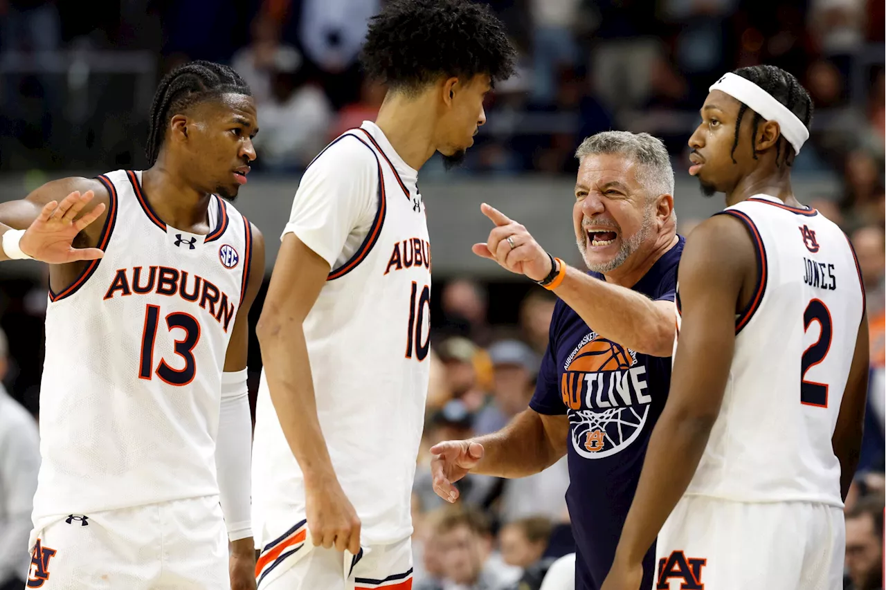 Auburn Remains No. 1 in AP Top 25 Poll