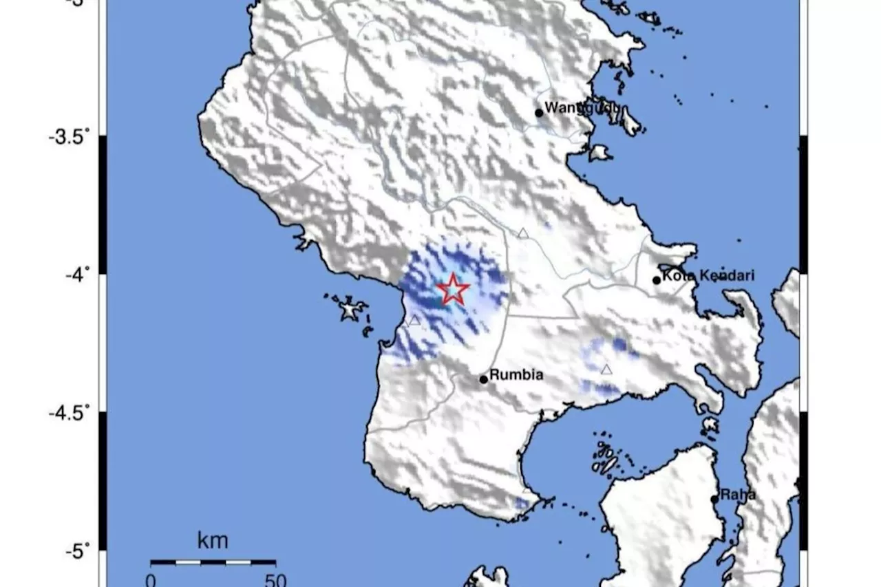 47 Gempa Susulan Terjadi di Kolaka Timur