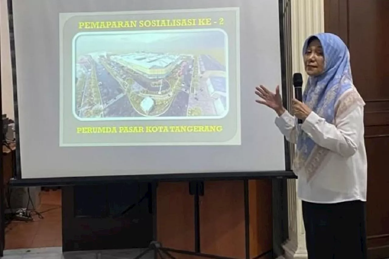 Perumda Pasar sosialisasikan rencana pemindahan pedagang Pasar Anyar