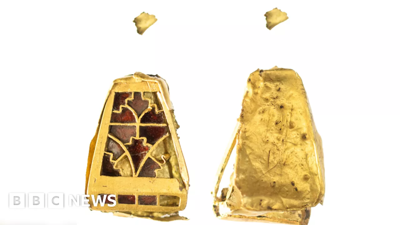 Rare Anglo-Saxon Gold Panel Subject to Export Ban