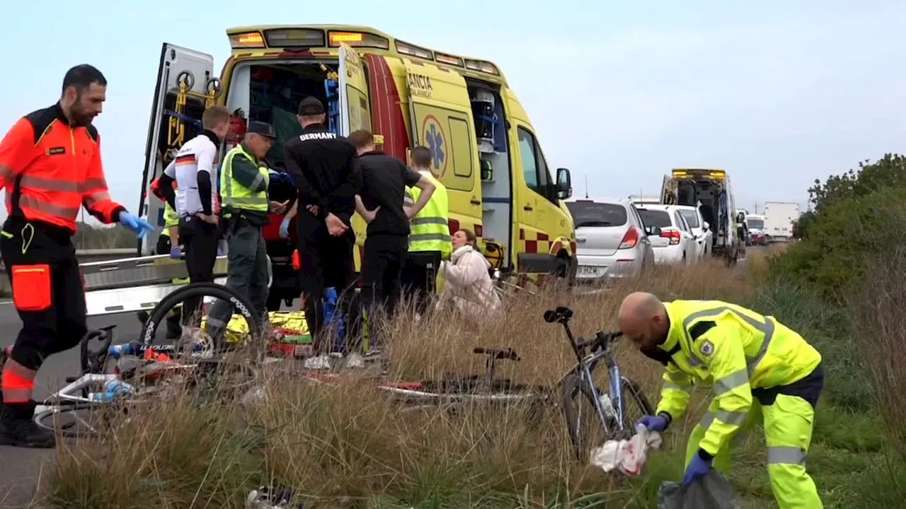 Schwere Unfall auf Mallorca: Deutsche Bahnrad-Nationalmannschaft angefahren