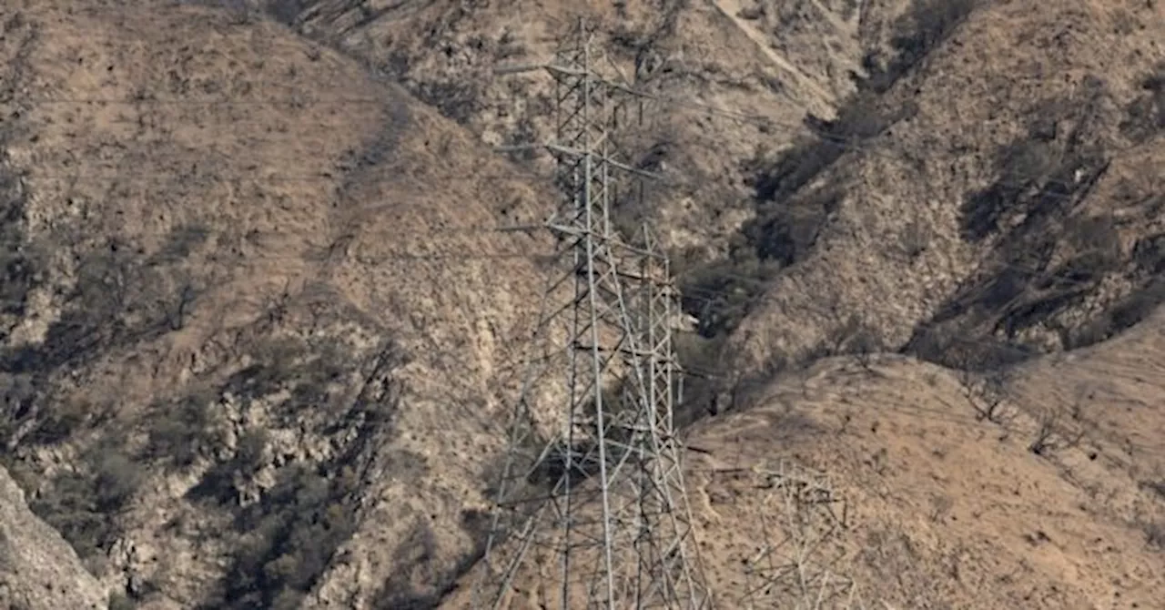 Video Shows Eaton Fire May Have Started with SoCal Edison Transmission Towers