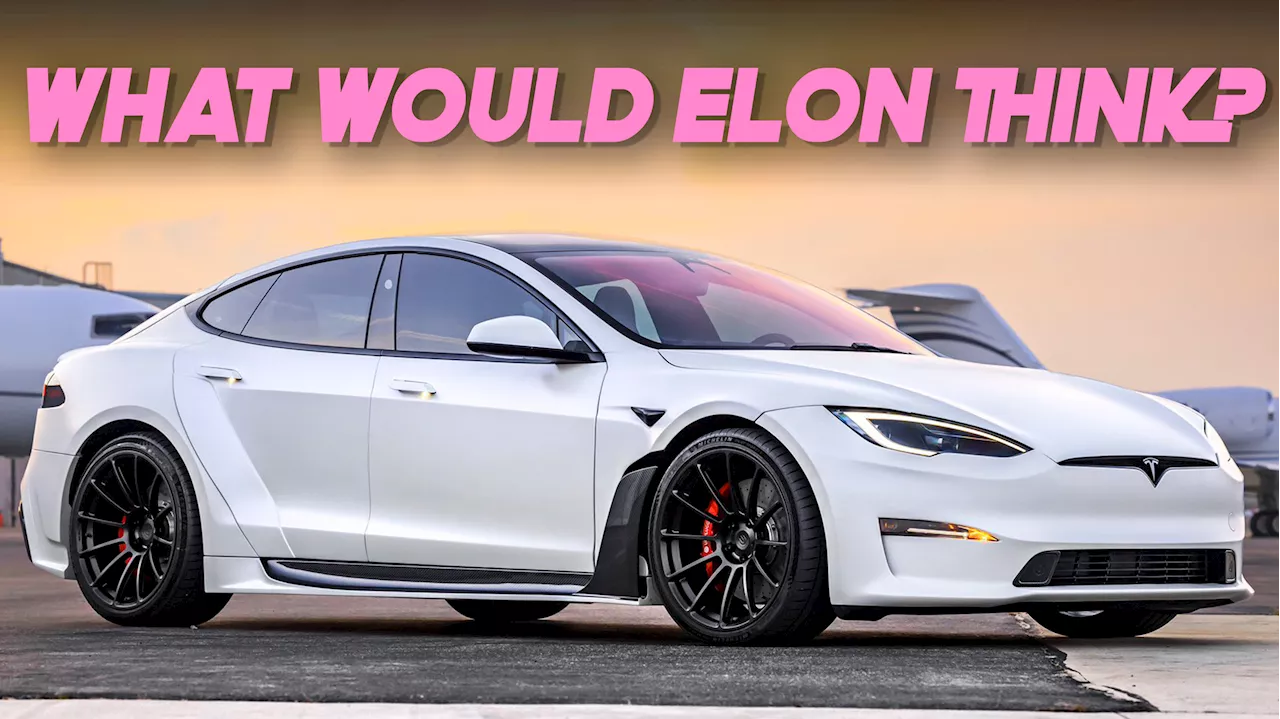 Joe Rogan's Tesla Model S Plaid Gets a Wild Transformation by Unplugged Performance