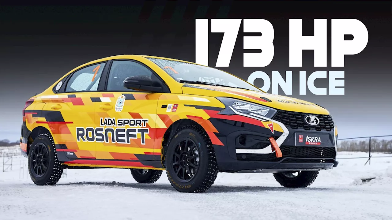 Lada Unveils Its Ice-Racing Ready Iskra Sedan