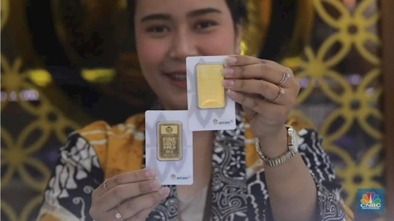 Libur Isra Mikraj, Harga Emas Antam Diskon Rp2.000/Gram