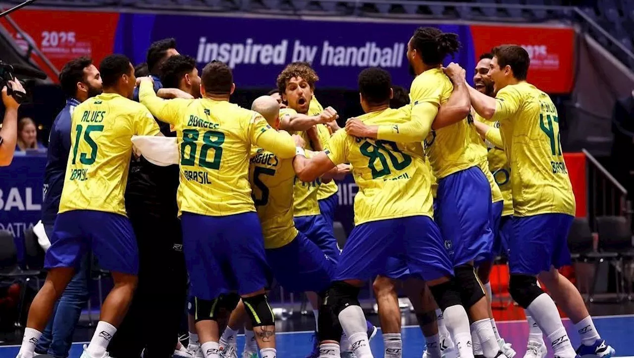 Brasil vence Espanha e avança para quartas de final do Mundial de Handebol