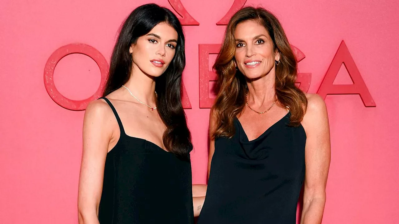 Cindy Crawford Proudly Supports Daughter Kaia Gerber on Stage Debut