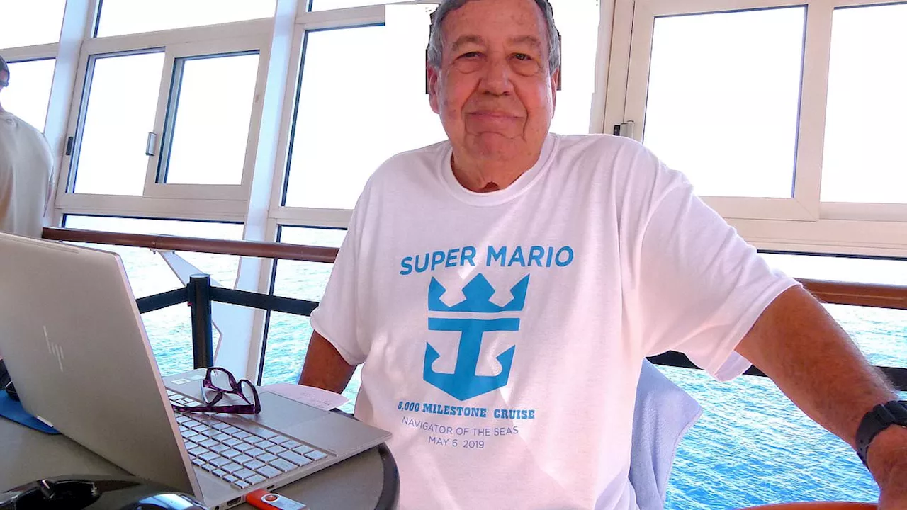 Super Mario: The Man Who Clocked Up His 1,000th Cruise