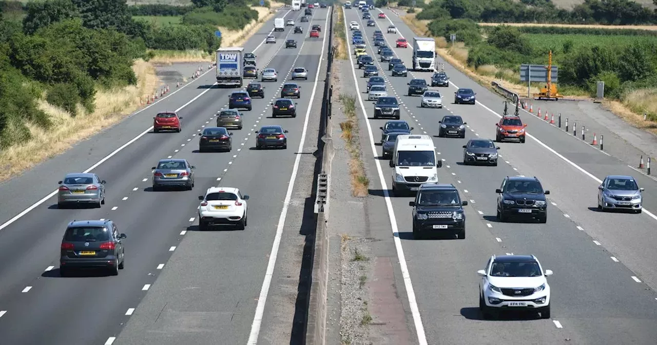 M57 and M53 motorway closures starting January 27