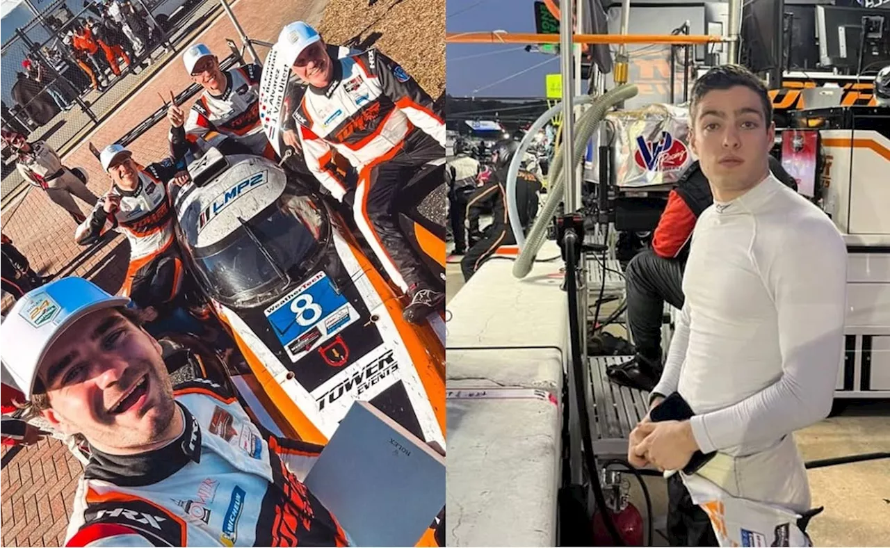 Sebastián Álvarez, el mexicano que conquistó las 24 Horas de Daytona; una de las paradas más importantes en el automovilismo