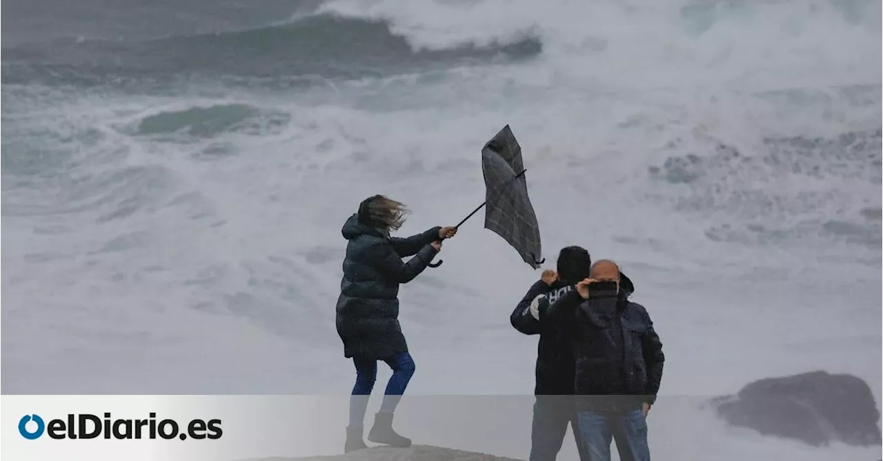 España en alerta por la borrasca Herminia