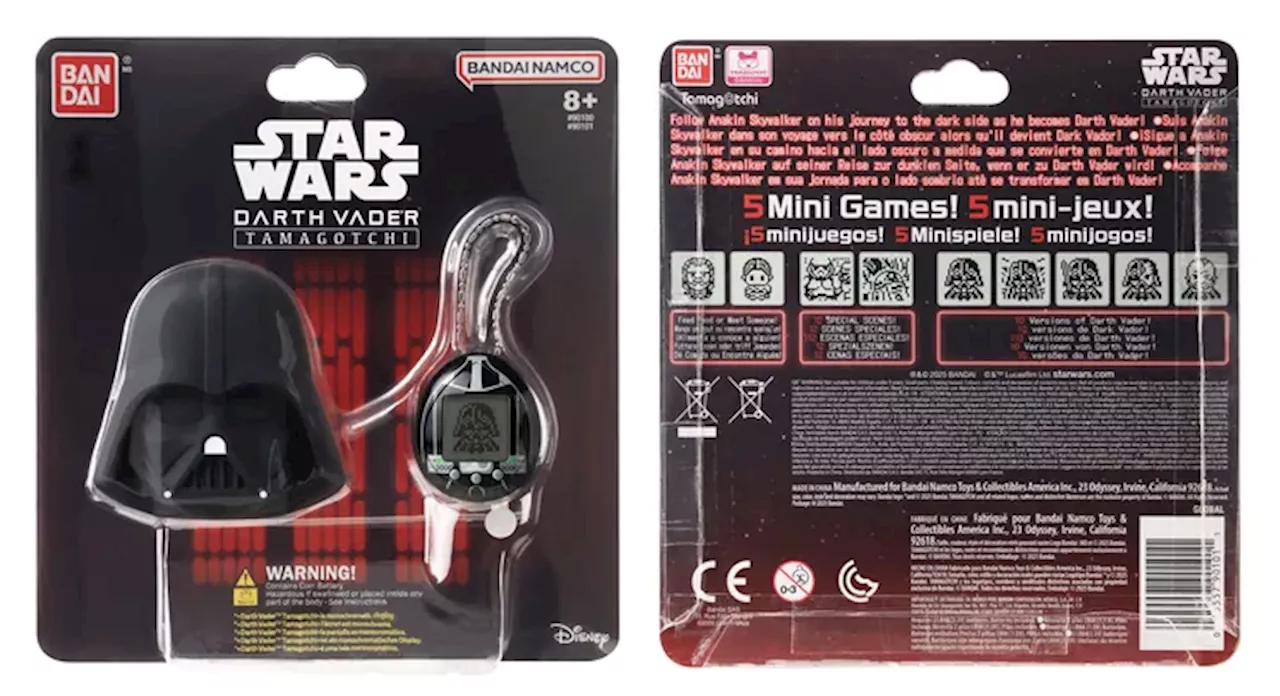 Now you can raise Anakin Skywalker with this Darth Vader Tamagotchi