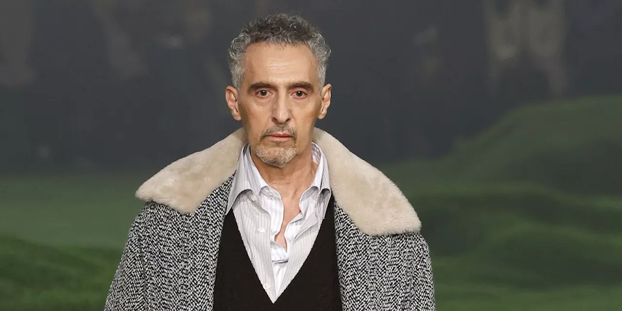 John Turturro Walks the Runway for Zegna and Talks Fashion, Severance, and More