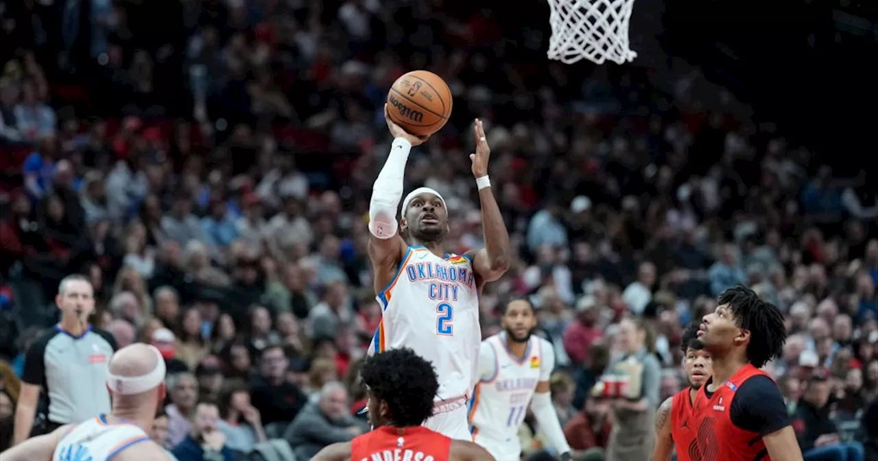 Gilgeous-Alexander propulse le Thunder en tête de la Ligue