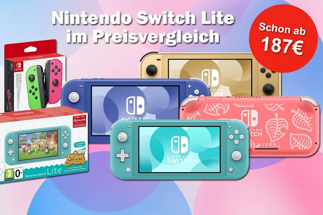 Nintendo Switch Lite im Preisvergleich: Sichere dir die günstigste Nintendo Switch Lite und erlebe Gaming auf