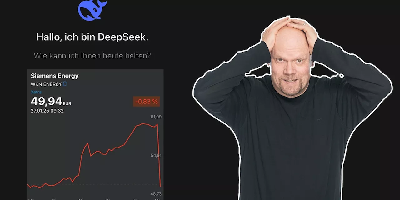 China-Startup DeepSeek löst üblen Crash bei KI-Aktien aus