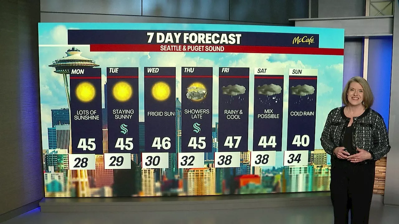 Another Cold Night Ahead with Hard Freeze Forecast for Puget Sound