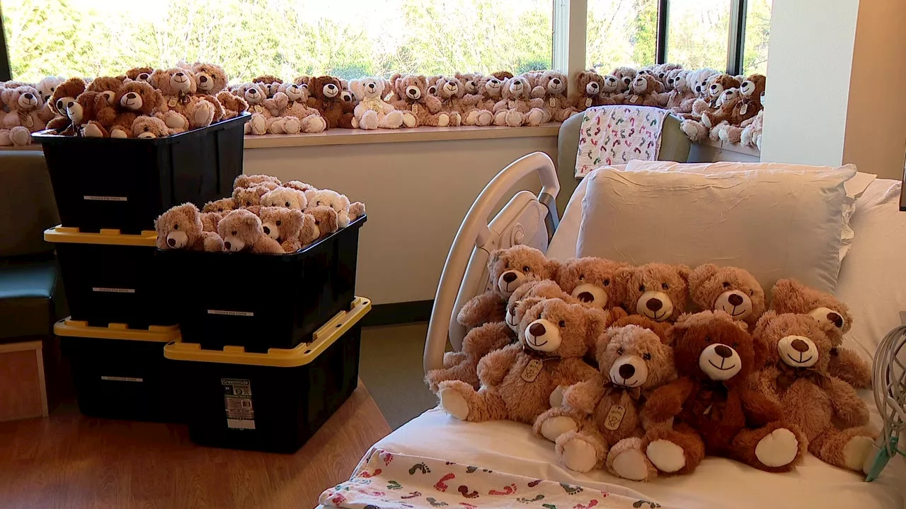 WA community donates 800 teddy bears to families experiencing infant loss