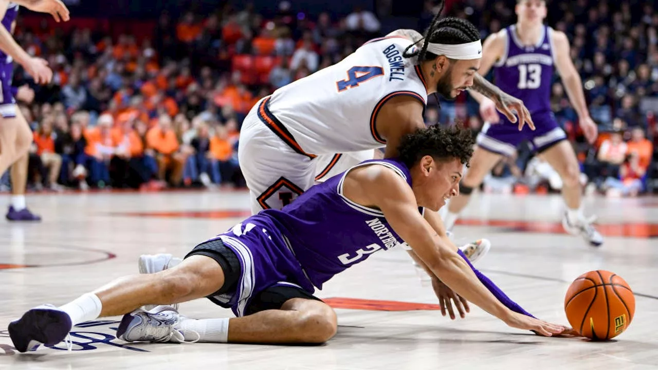 Illinois Holds Off Northwestern for 83-74 Victory