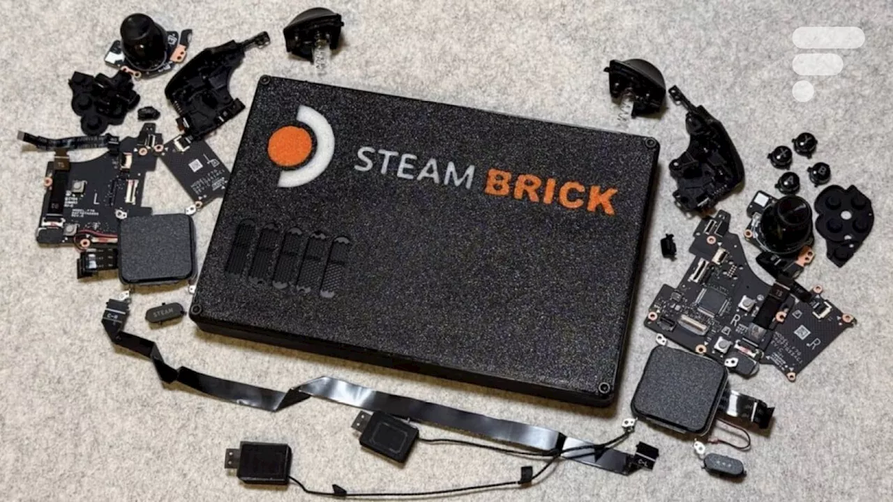 Steam Brick : ce concept insolite nous donne un Steam Deck dans son plus simple appareil