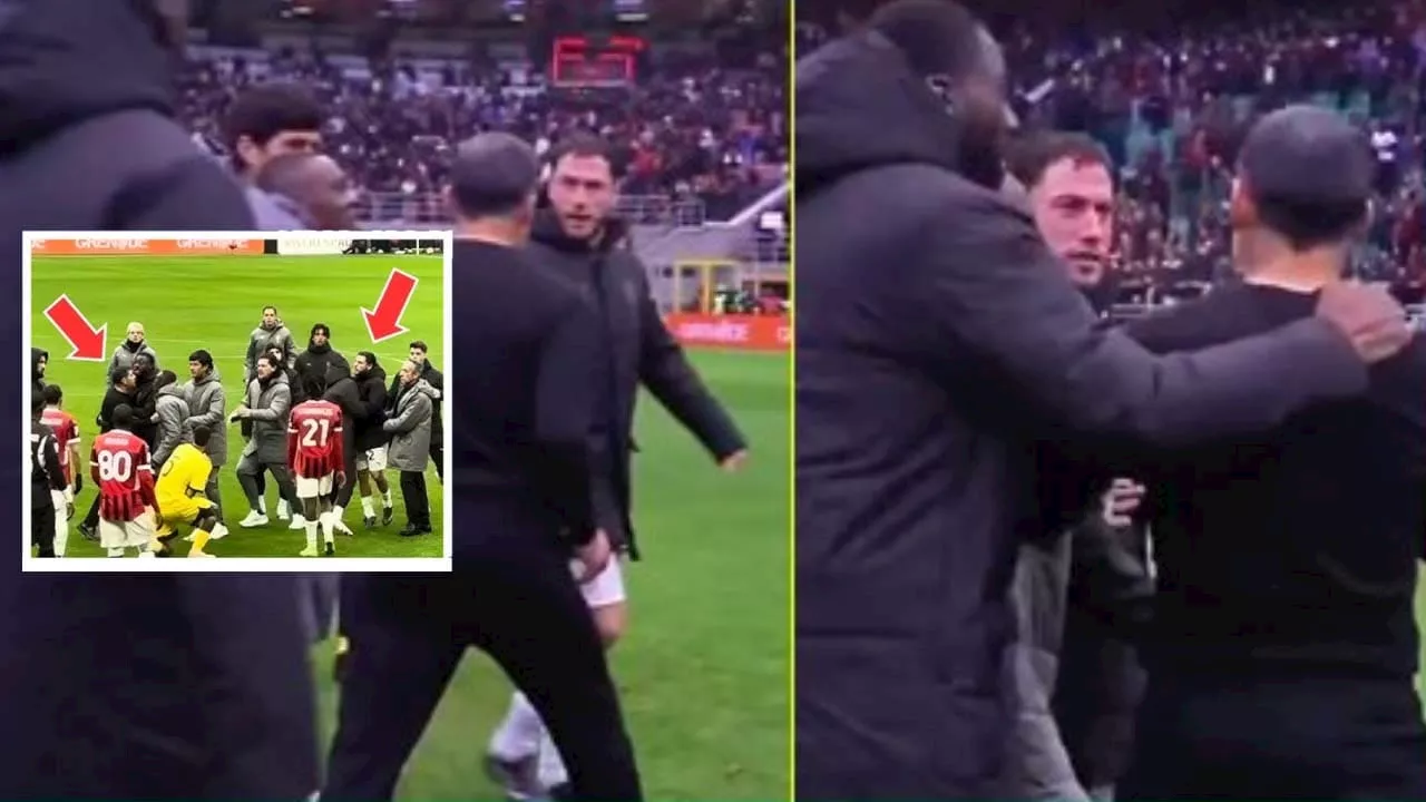 Calabria y Conceicao protagonizan una confrontación en la victoria del Milan