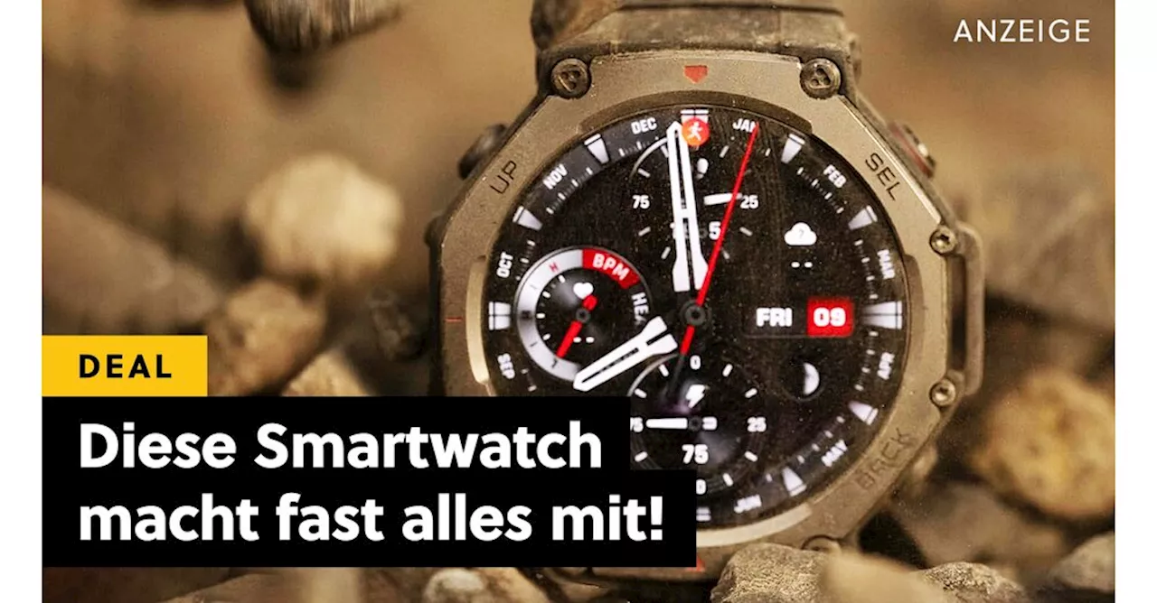 Diese Smartwatch ist so robust, als wäre sie für das Militär gebaut!