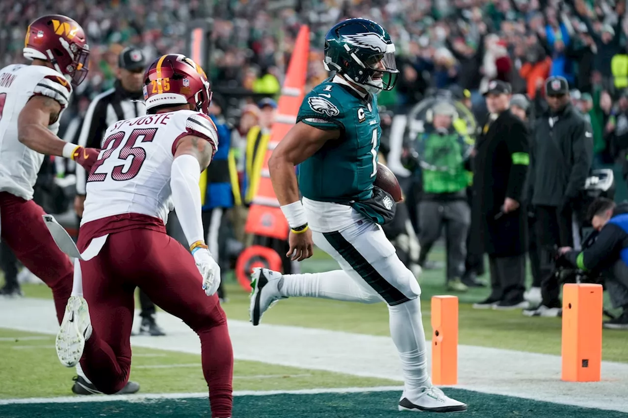 Eagles Soar Into Super Bowl With 55-23 Rout of Commanders