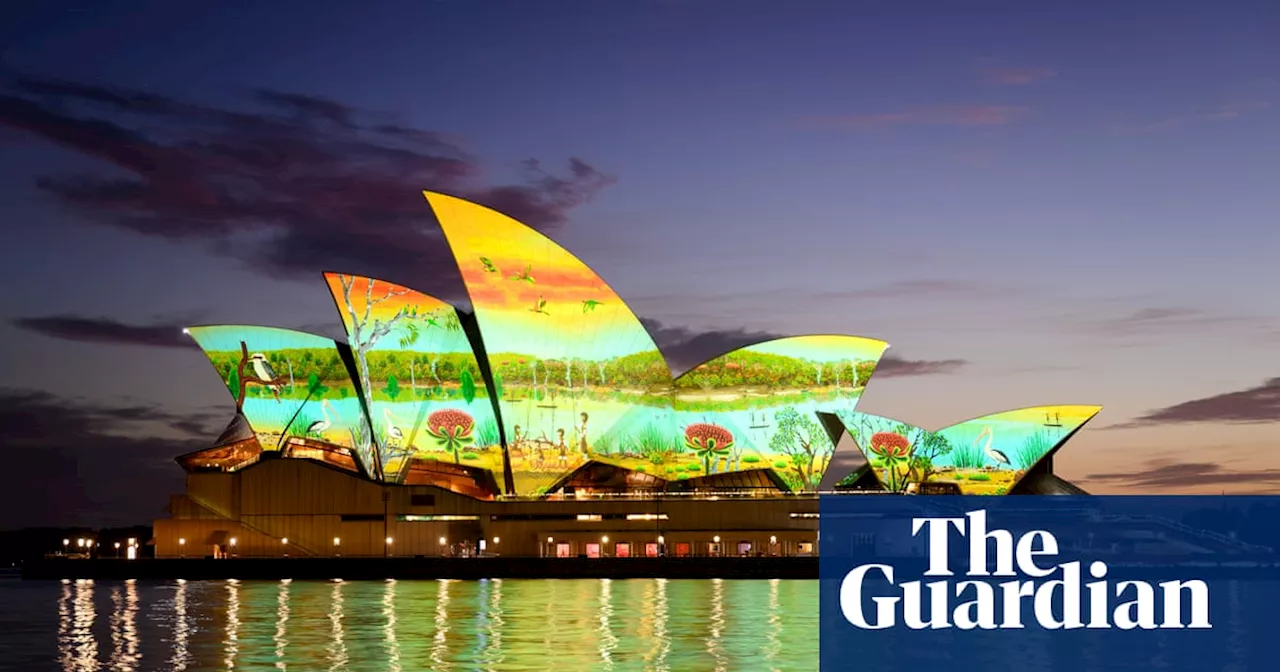 Aboriginal Artwork Illuminates Sydney Opera House for Australia Day