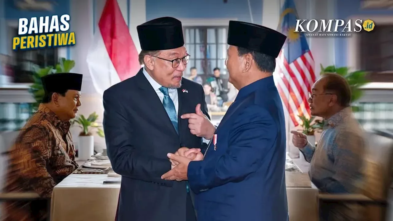 Lanjutkan Lawatan ke Malaysia, Prabowo Akan Terima Penganugerahan dari Kesultanan Johor 