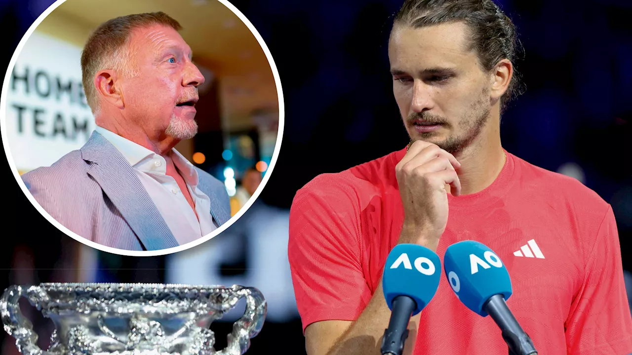 Becker ermahnt Zverev: 'Sag doch so was nicht, Sascha'