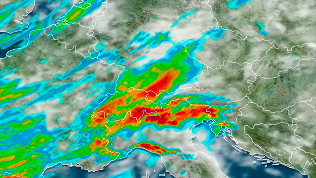  Warnstufe Rot! Regen- und Schneemassen im Anmarsch