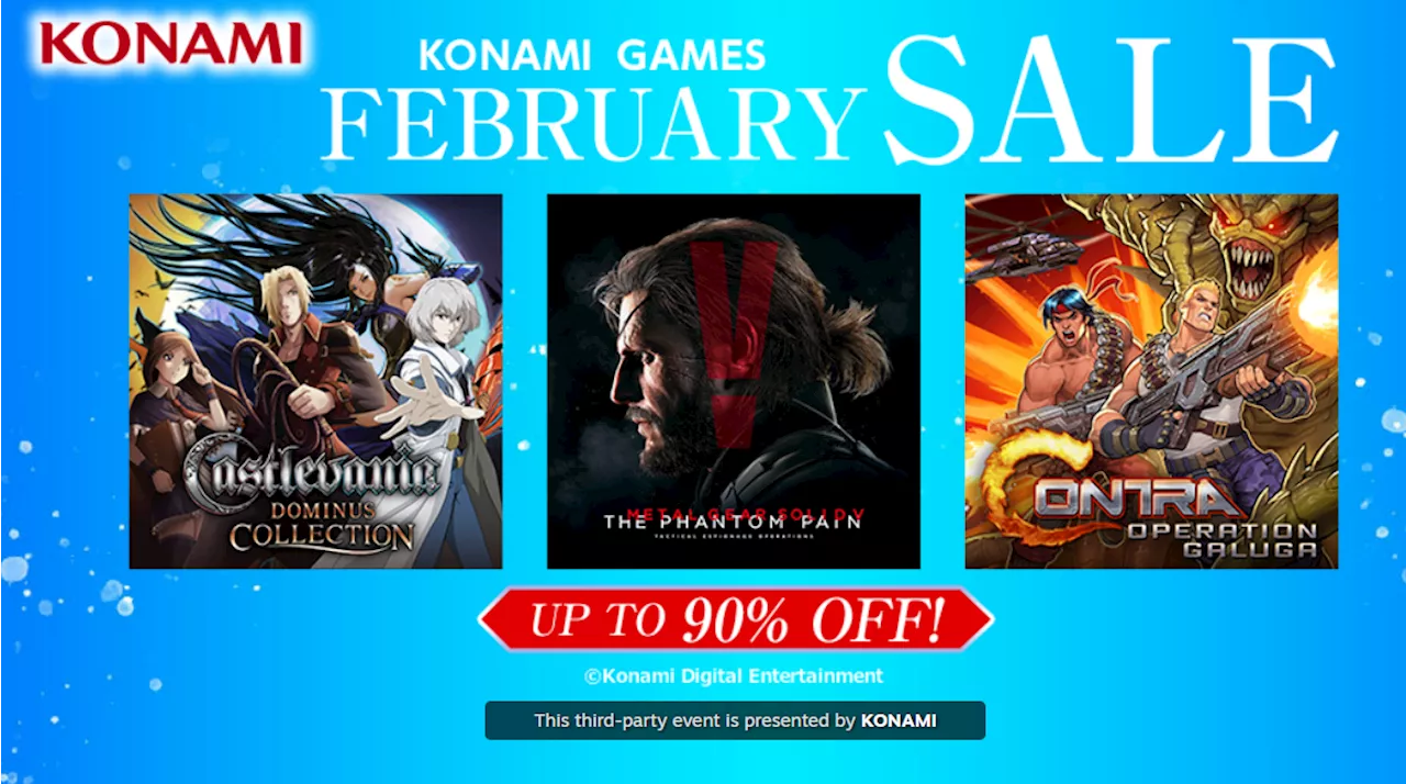 Konami kicks off Steam sale heading into February