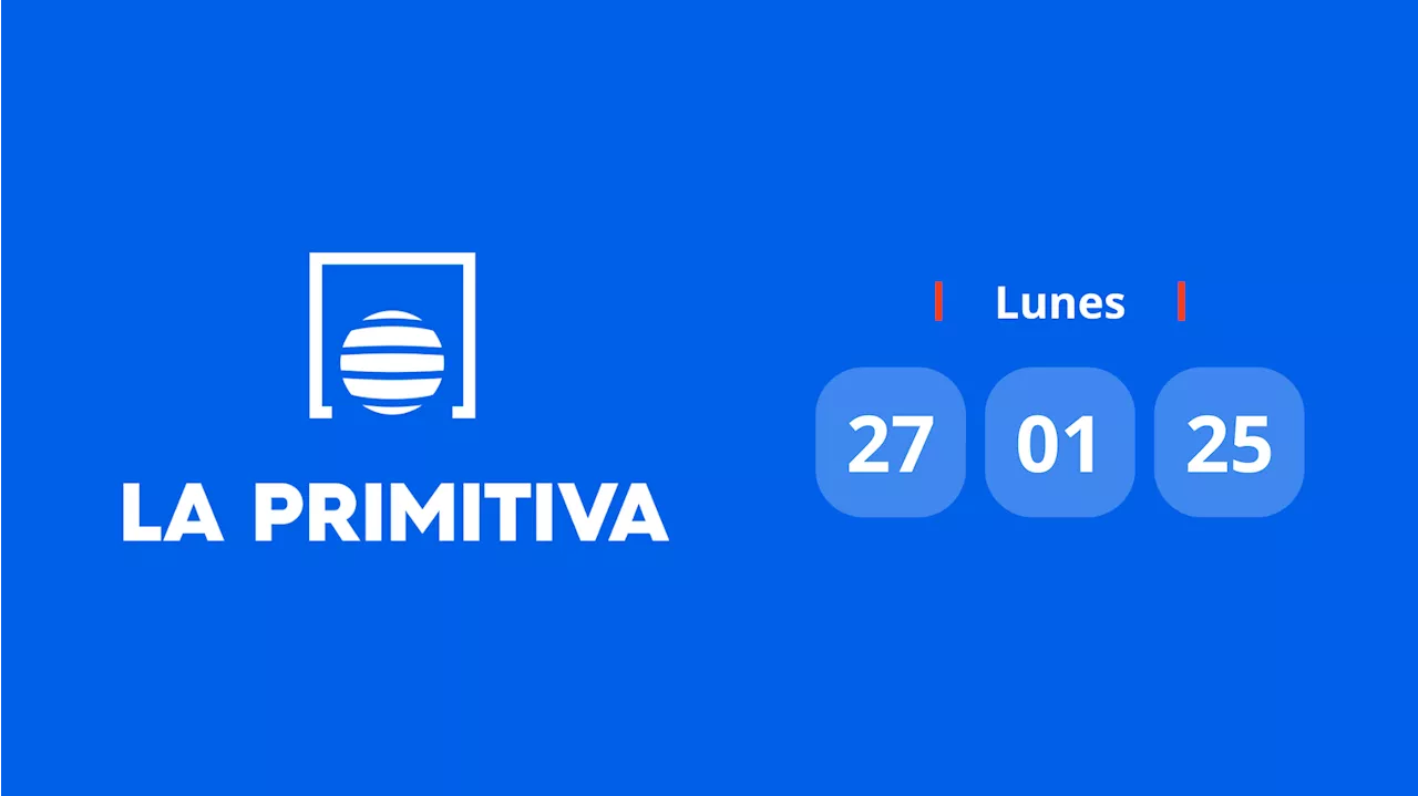 Resultados de La Primitiva de hoy, lunes 27 de enero de 2025