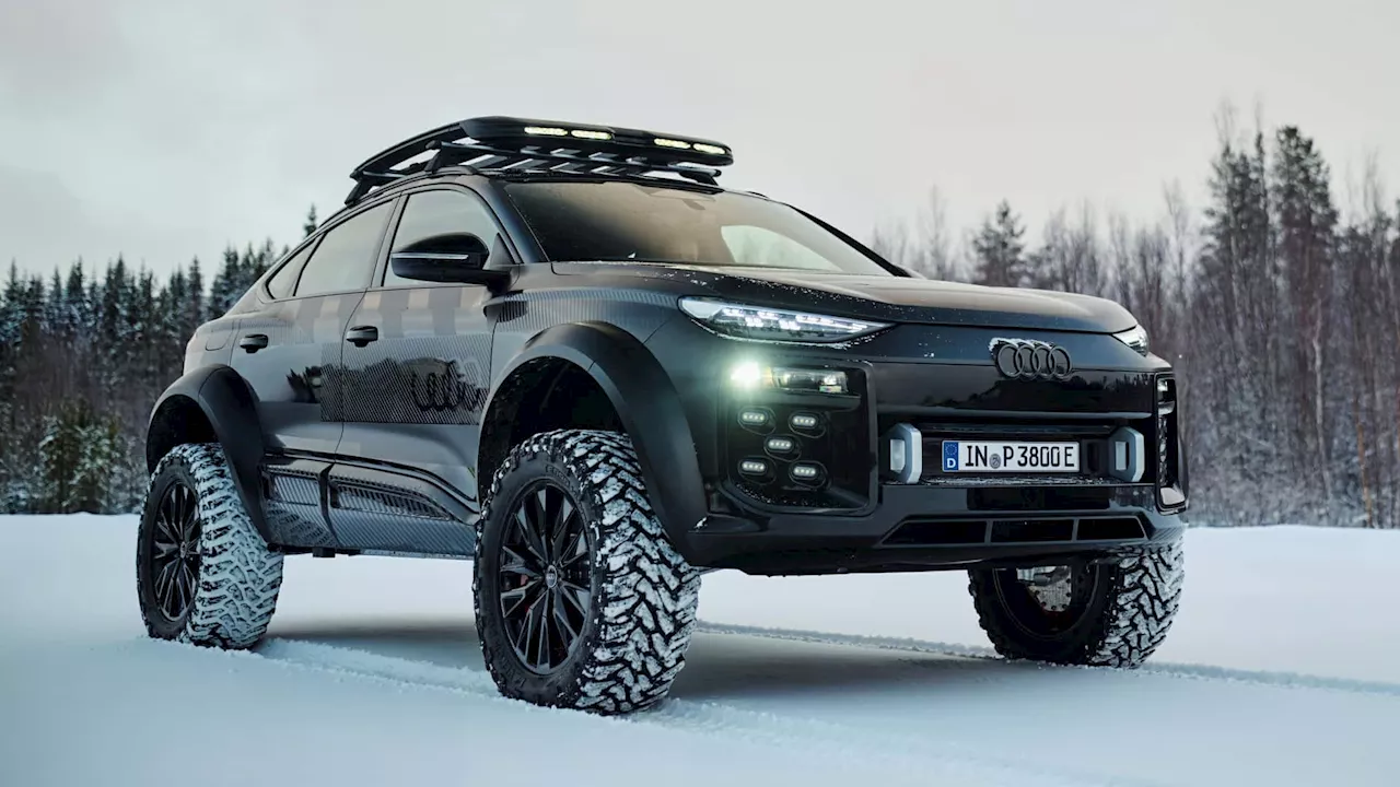 Audi Turned The Q6 E-Tron Into An Off-Roader With Portal Axles