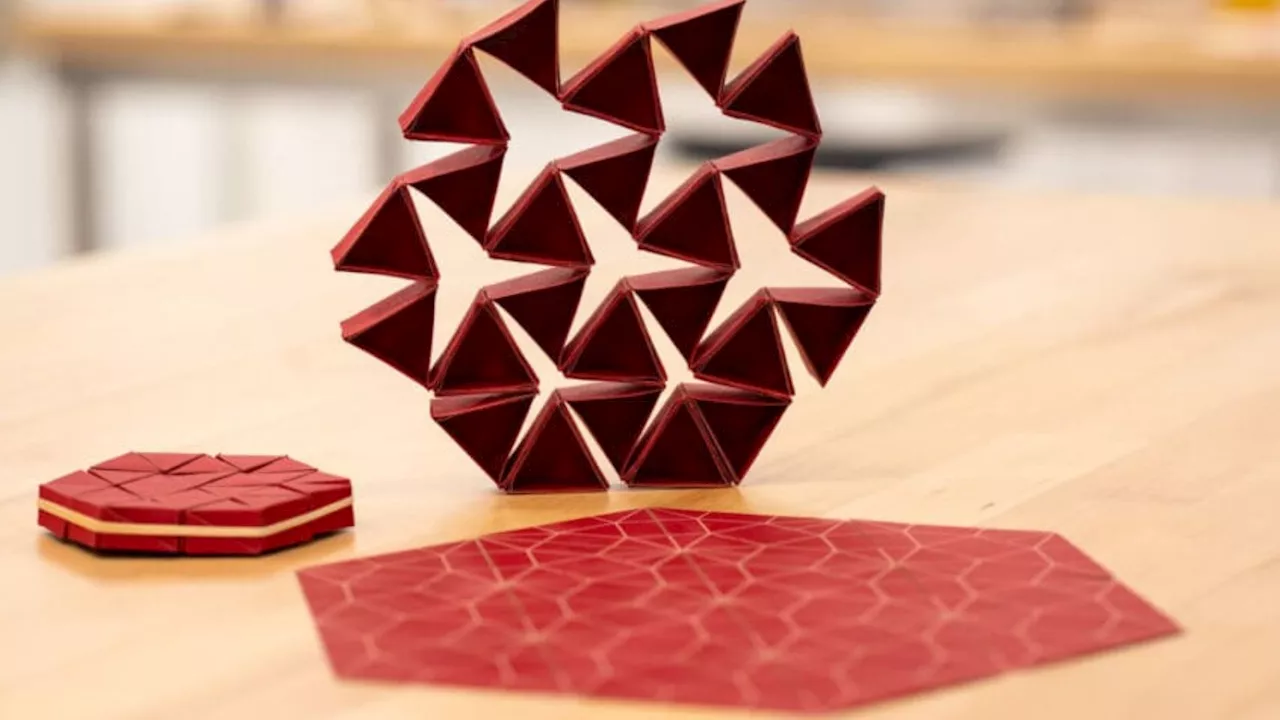 US engineers craft 3D shapes from single sheets to control light and sound path