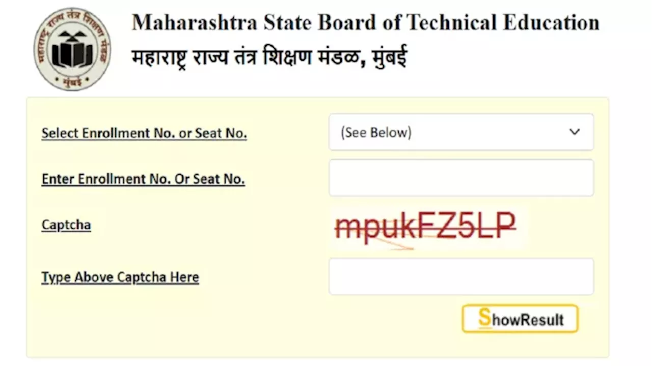 MSBTE Winter 2024 Diploma Results Declared: Check Your Scores Online