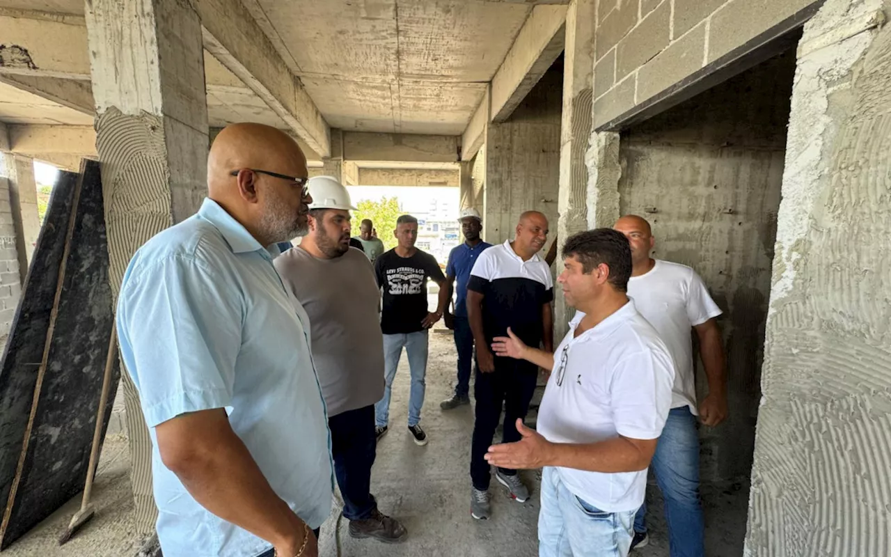 Secretário de Saúde e Chefe de Gabinete do prefeito visitam unidades em Belford Roxo