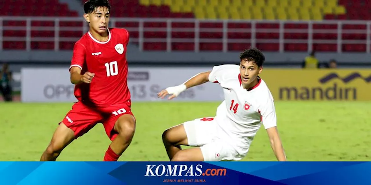 Timnas U20 Indonesia Vs Suriah: Garuda Mesti Fokus dan Maksimalkan Peluang