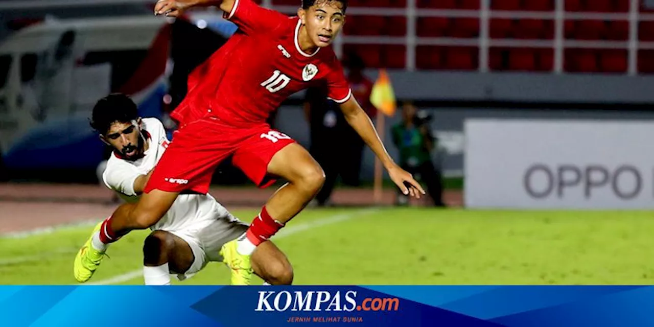 Timnas U20 Indonesia Vs Suriah, Menanti Kekuatan Asli Garuda