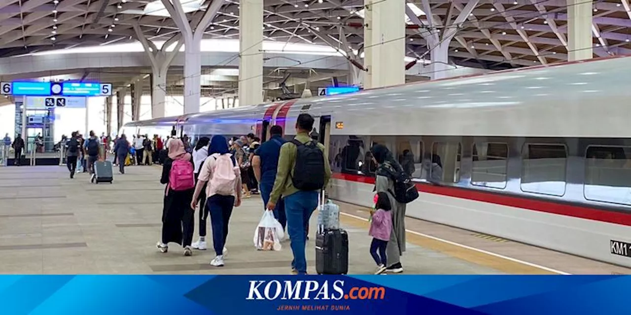 Penumpang Kereta Cepat Whoosh Melonjak Selama Libur Panjang